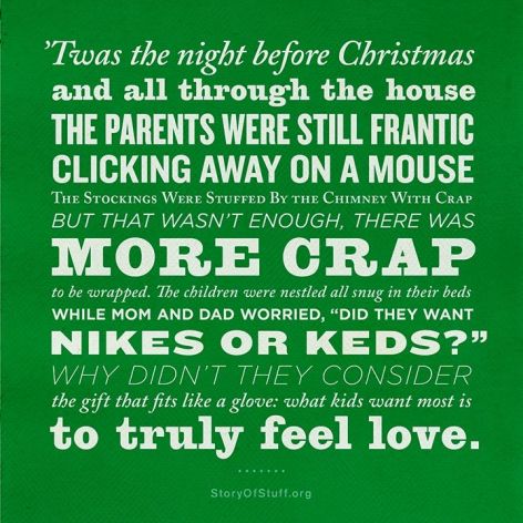 Twas The Night Before Christmas Story Of Stuff