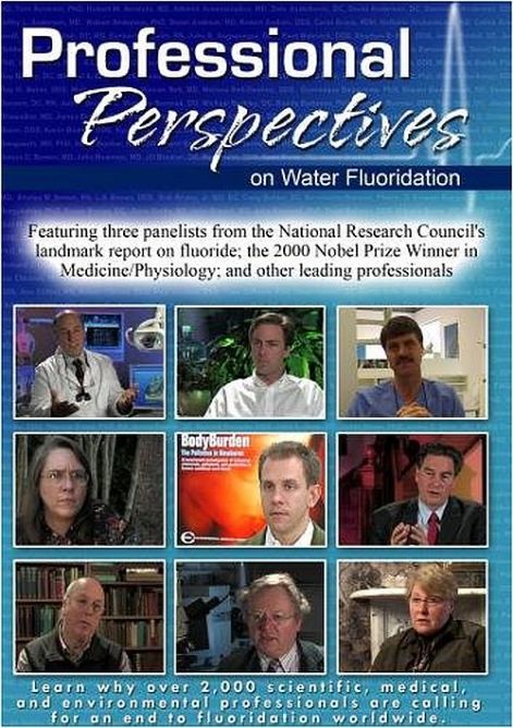 Professional Perspectives on Water Fluoridation cover poster