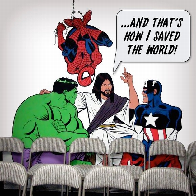 and-thats-how-i-saved-the-world-jesus-the-amazing-spider-man-incredible-hulk-captain-america.jpg