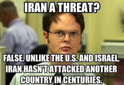 Iran A Threat False Ulike The US