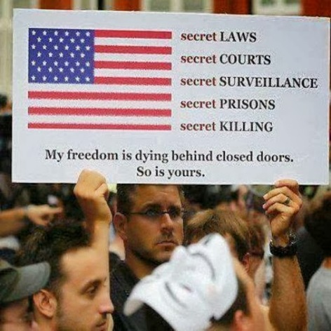secret laws, courts, surveillance